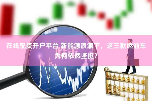 在线配资开户平台 新能源浪潮下，这三款燃油车为何依然坚挺？